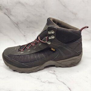 NWOT Teva Raith III Mid Grey Hiking Boots Shoes Sneakers Waterproof Men's 13